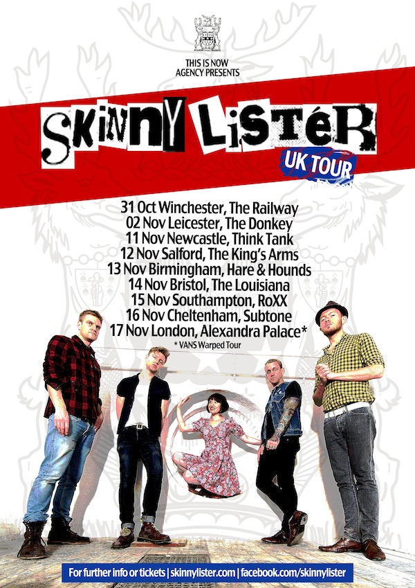 SKINNY UK TOUR BLOG